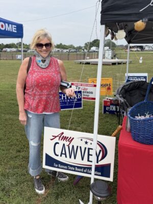 WyCo GOP fair - Amy Cawvey