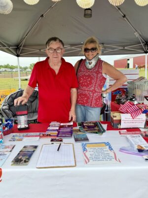 WyCo GOP fair - Fred and Amy